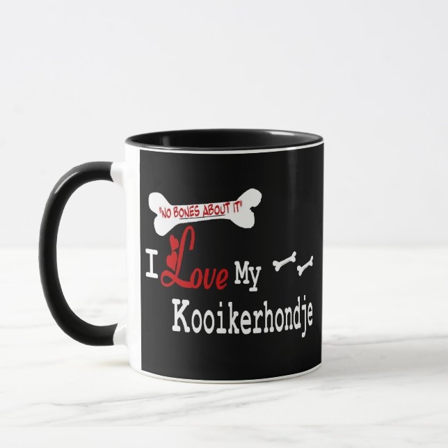 Caneca Kooikerhondje (I Love) (Esquerda)