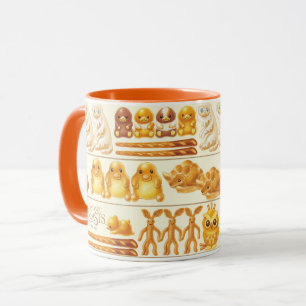 Caneca Kowalski Bakery Rows of Treats Pattern