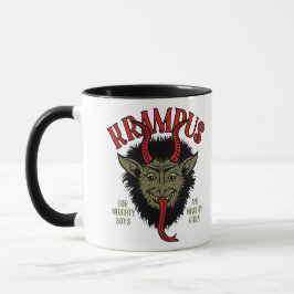 Caneca Krampus Face Naughty