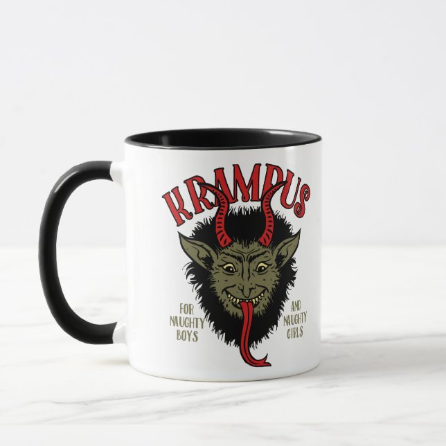 Caneca Krampus Face Naughty (Esquerda)