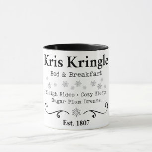 Caneca Kris Kringle Bed E Café Da Manhã
