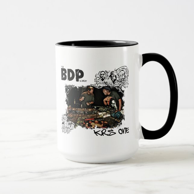 Caneca KRS-One "caneca de café do álbum de BDP" (Direita)