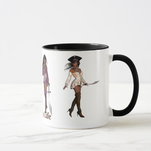 Caneca KRW a vida de um pirata (Direita)