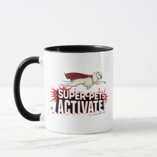 Caneca Krypto: Super-Animais Ativam!