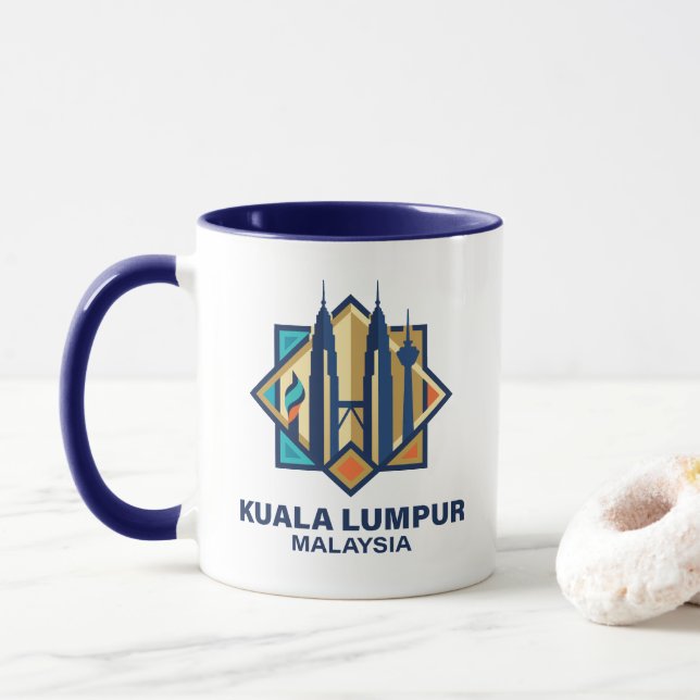 Caneca Kuala Lumpur Malaysia Southeast Asia (Com Donut)