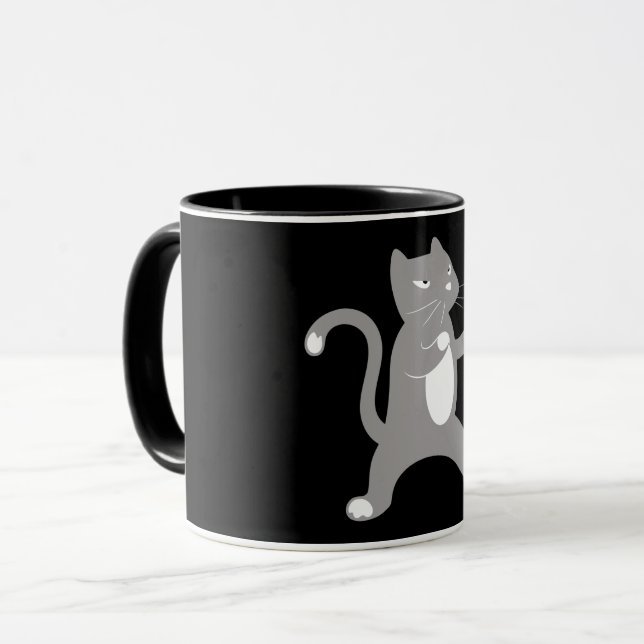 Caneca Kung Fu Cat (Frente Esquerda)