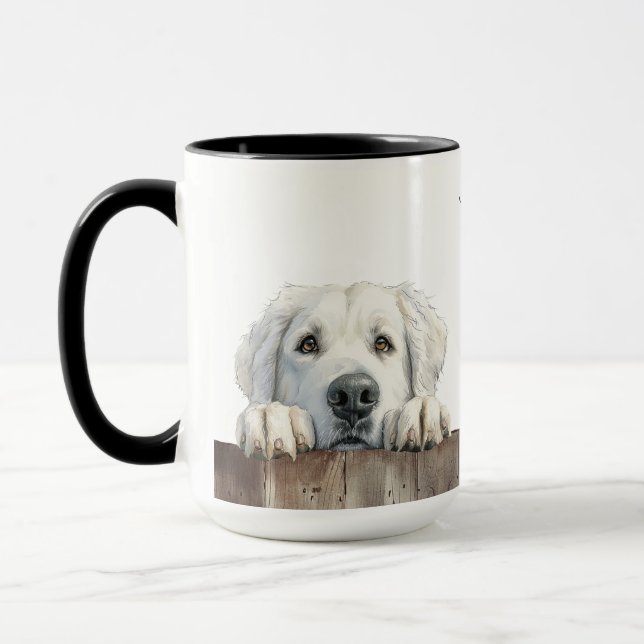 Caneca Kuvasz Dog Mug (Esquerda)