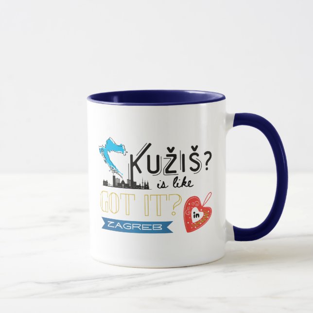 Caneca Kužiš? Zagreb Croácia (Direita)