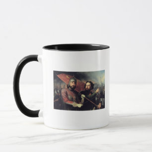 Caneca Kuzma Minin & nacional de Dmitry Pozharsky