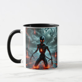 Caneca L’être de lave venu d’un autre monde.