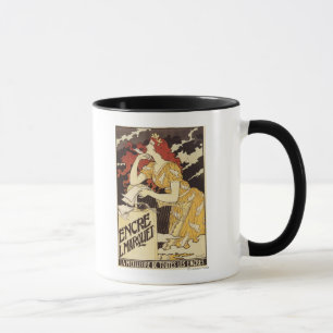 Caneca L. Marquet Tinta Vermelho-Dirigiu a mulher & a
