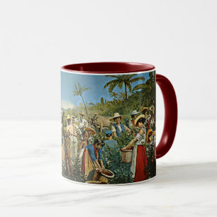 Caneca "La Alegoria del Cafe"