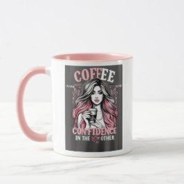 Caneca La chica del café