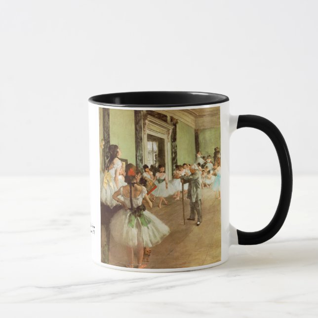 Caneca La Classe de Danse por Edgar Degas (Direita)