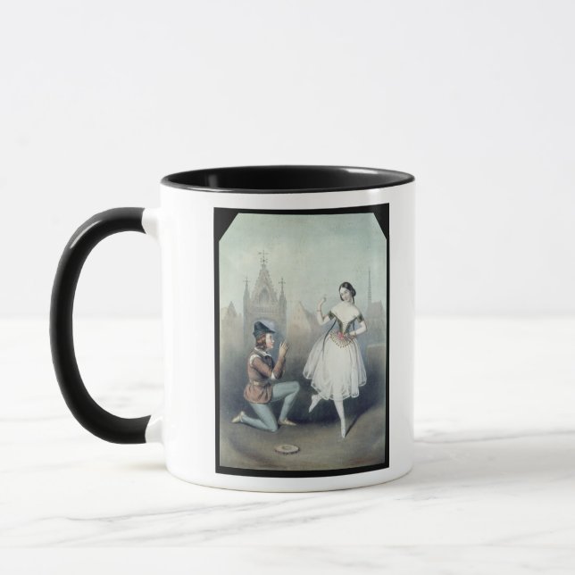 Caneca La Esmeralda': Carlotta Grisi & Jules Perrot (Esquerda)