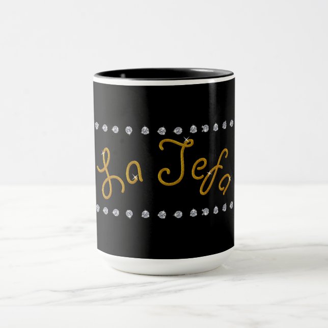 Caneca La Jefa Bling (Centro)