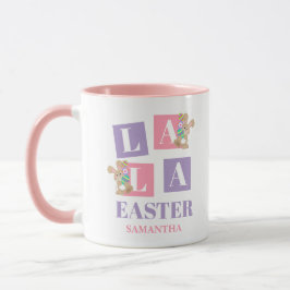 Caneca La La Easter Cute Spring Bunny Mug