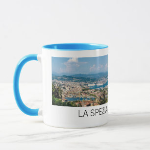Caneca La Spezia Cityscape Liguria Itália Holiday Souveni