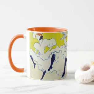 Caneca La Troupe de Mlle Eglantine por Toulouse Lautrec