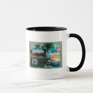 Caneca LA & vizinhança pitoresca
