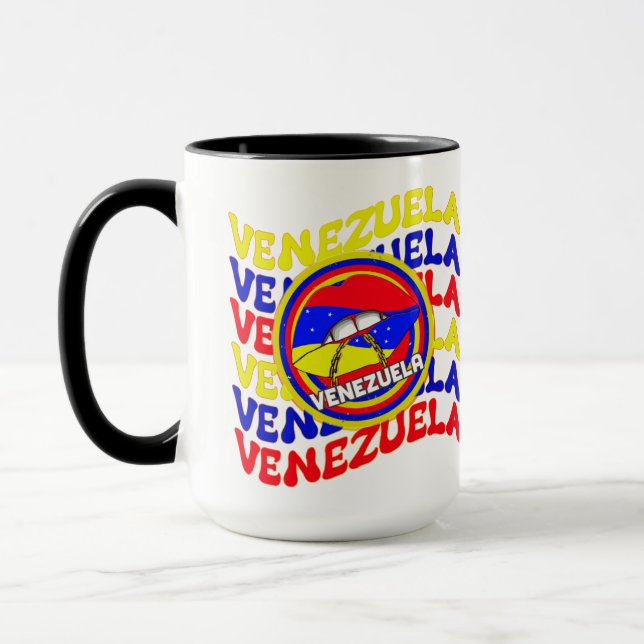 Caneca Lábios do Orgulho Venezuela de Sinalizador  (Esquerda)