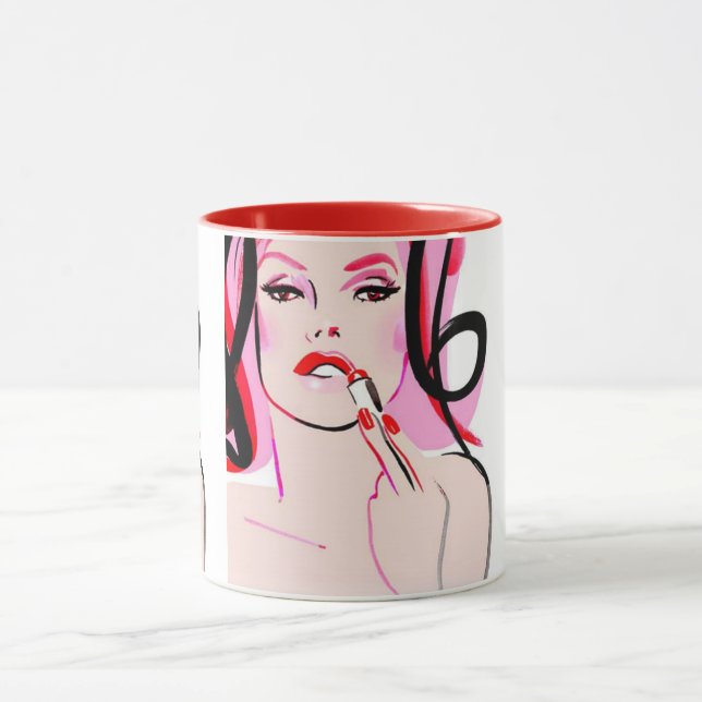 Caneca Lábios Lusciosos (Centro)