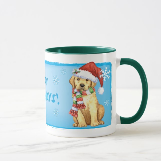 Caneca Laboratório Amarelo Feliz Howlidays (Direita)