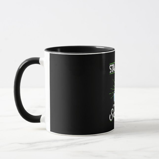 Caneca Laboratório de Química Física Biologia da Ciência (Esquerda)