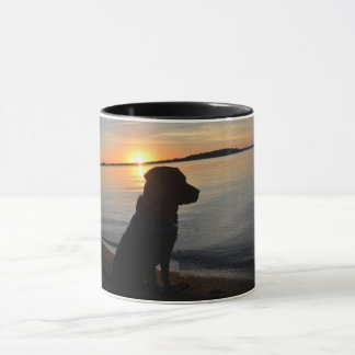 Caneca Laboratório no por do sol