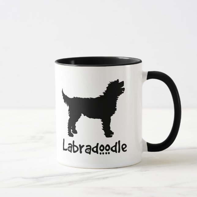 Caneca Labradoodle com texto legal (Direita)