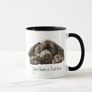 Caneca Labrador Personalizado - Coleção de Cães
