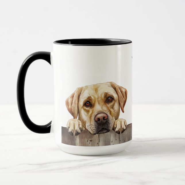 Caneca Labrador Retriever Dog Mug (Esquerda)