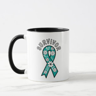 Caneca Laço de conscientização SA Survivor