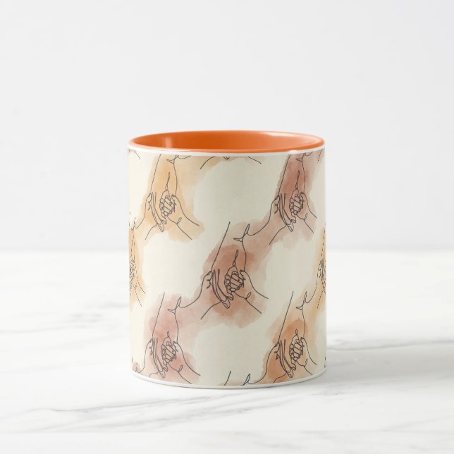 Caneca Laço Familiar Minimalista (Centro)