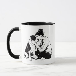 Caneca Laço Indestrutível Entre Cão e Humano
