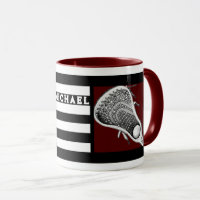 Lacrosse Sports Mug Personalizado