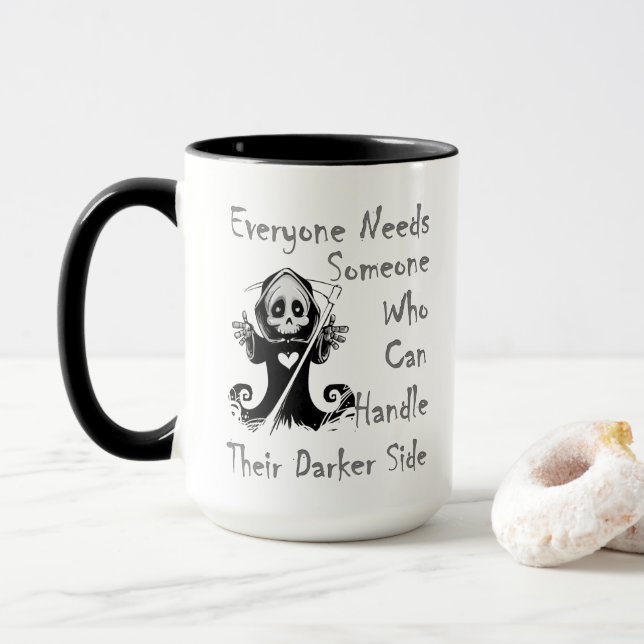 Caneca Lado Escuro (Com Donut)