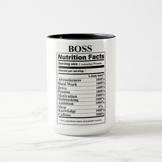Caneca Lady Boss Nutrition Facts (Centro)