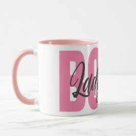 Caneca Lady Boss Typografia