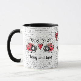 Caneca Ladybug Ladybird design Mug
