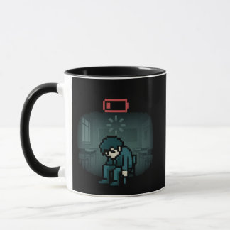 Caneca Lagging IRL – Gamer Mood