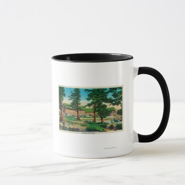 Caneca Lago Crater Lodge e PinesCrater Antigo Lago OR (Direita)