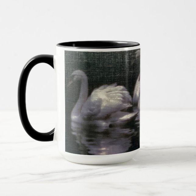 Caneca Lago de Cisnes ao Luar (Esquerda)