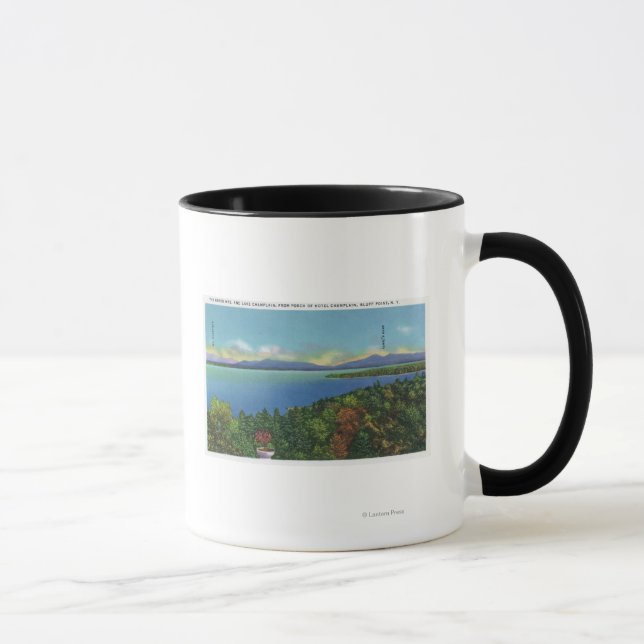 Caneca Lago e Montanhas Verdes (Direita)