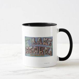 Caneca Lago Genebra, Wisconsin - grandes cenas da letra