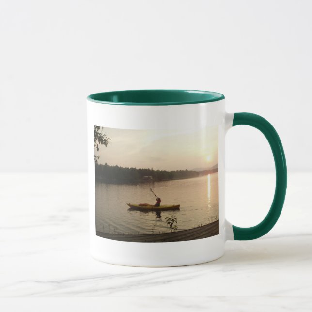 Caneca LAGO indiano, POR DO SOL de NY (Direita)