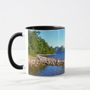 Caneca Lago Jordan Pond I no Parque Nacional Acadia