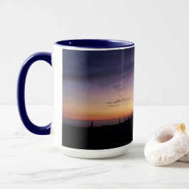 Caneca Lago Michigan Sunset