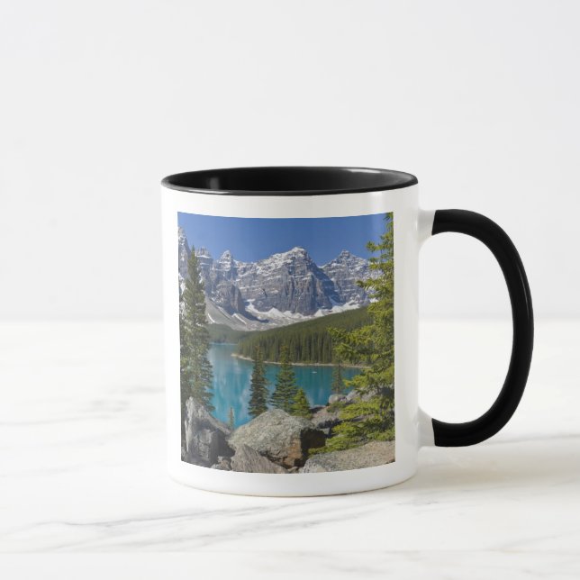 Caneca Lago Moraine, Rochas Canadenses, Alberta, Canadá (Direita)