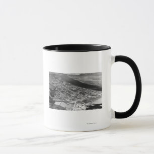 Caneca Lago Moses, opinião aérea de WA da fotografia da